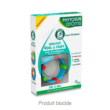 Phytosun Arôms Bracelet Rolls&clips Anti-moustiques à Monsempron-Libos