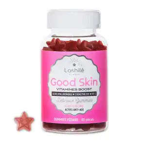 Acheter Lashilé Beauty Good Skin Vitamins Gummies B/60 à TOULON