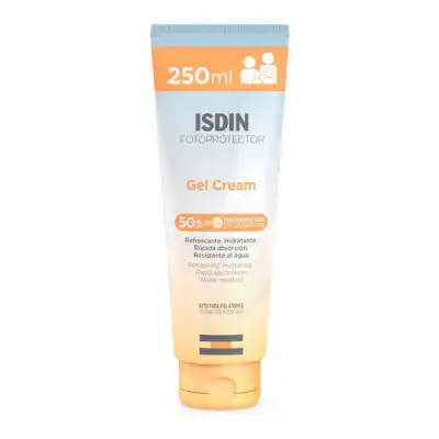 Isdin Gel Cream Crème Solaire Corps Spf50 Fotoprotector 250ml à ANGLET