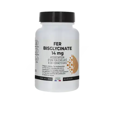 Prophar Fer Bisglycinate 14mg Gélules 30