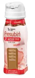 Fresubin 2kcal Fibre Drink Nutriment Cappuccino 4bouteilles/200ml à Monsempron-Libos