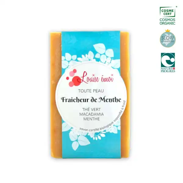 Louise émoi Savon Solide Fraîcheur De Menthe 100g