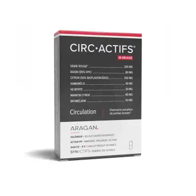 Aragan Synactifs Circactifs Gélules B/30 à Agen