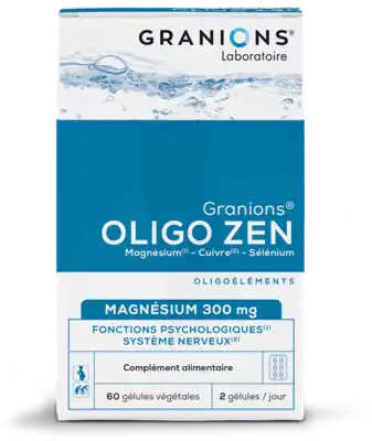 Granions Oligo Zen Gélules B/60 à SEYNOD