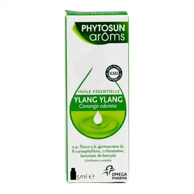 Phytosun Aroms Huile Essentielle Bio Ylang-ylang Fl/5ml à QUETIGNY