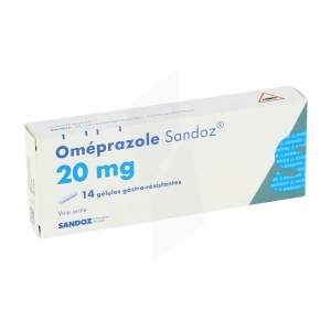 Omeprazole Sandoz 20 Mg, Gélule Gastro-résistante