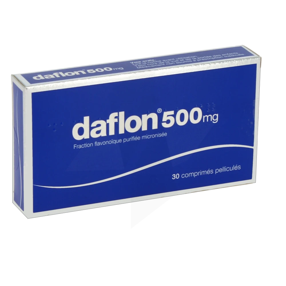 Daflon 500 Mg, Comprimé Pelliculé