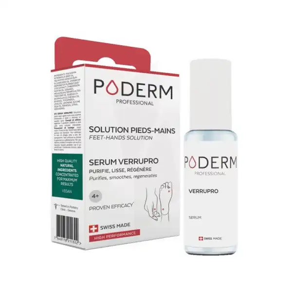 Poderm Verrupro Solution Pieds Mains Fl/6ml