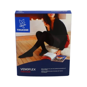 Venoflex Ogee 2 Bas Cuisse Femme Noir Taille 3l