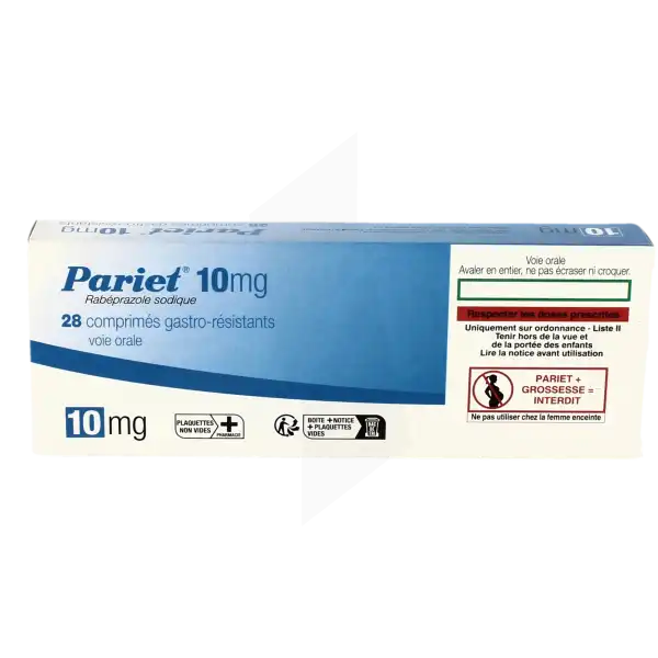 Pariet 10 Mg, Comprimé Gastro-résistant