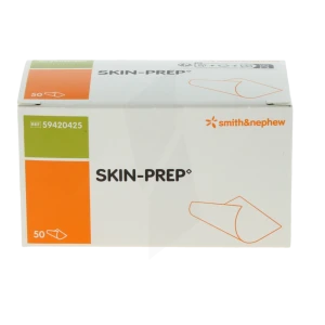 Skin Prep Lingette Protection Cutanée B/50