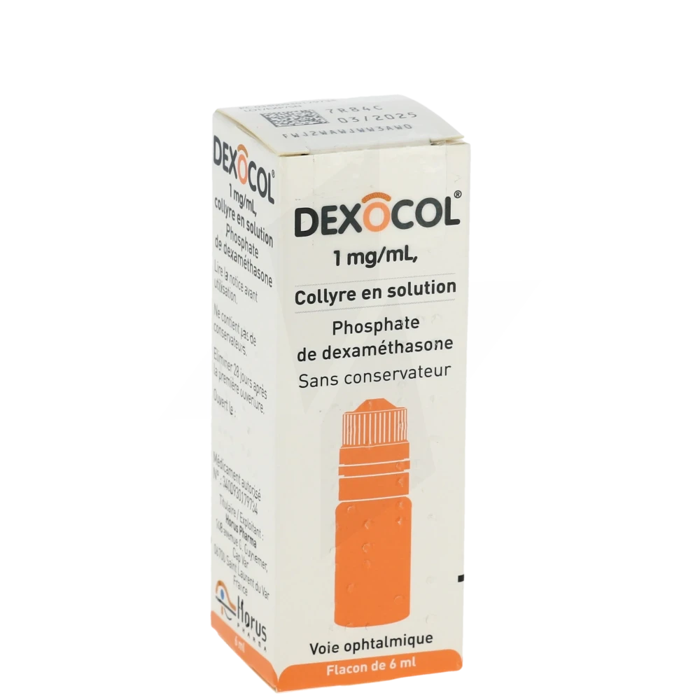 Dexocol 1 Mg/ml, Collyre En Solution