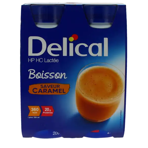 Delical Boiss Hphc La Nutrim Caramel 4/200ml