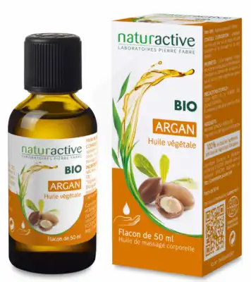 Naturactive Argan Huile Végétale Bio Flacon De 50ml à Drocourt