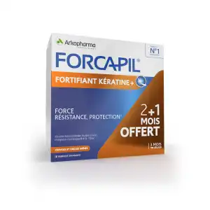 Acheter Forcapil Fortifiant + Kératine Gélules B/180 à LA TESTE DE BUCH