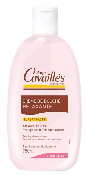 Rogé Cavaillès Crème De Douche Beurre D'amande Et Rose 750ml