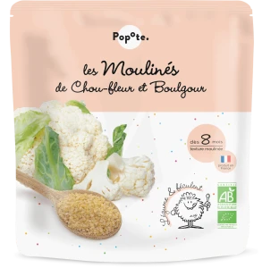 Popote Moulinés Chou-fleur & Boulgour 180g