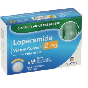 Loperamide Viatris Conseil 2 Mg, Lyophilisat Oral