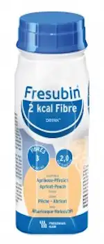 Fresubin 2 Kcal Fibre Drink Nutriment Pêche Abricot 4bouteilles/200ml à Toulouse