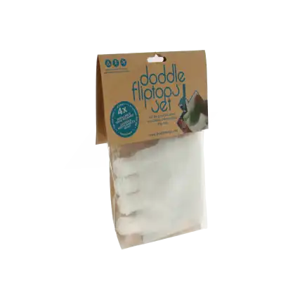 Gourdes Reutilisables Flip Tops Doddle Bags Pack/4