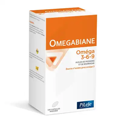 Pileje Omegabiane Oméga 3-6-9 100 Capsules à Courbevoie