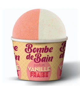 Les Petits Bains De Provence Bombe De Bain Vanille Fraise Pot/115g