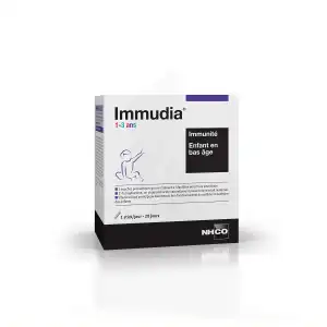 Nhco Nutrition Aminoscience Immudia 1-3 Ans Immunité Poudre 28 Sticks à ANDERNOS-LES-BAINS