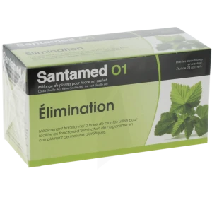 Santamed 01, Mélange De Plantes Pour Tisane En Sachet