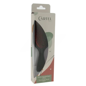 Cartel Brosse Cheveux Pneumatique Sanglier Picot Nylon Médium