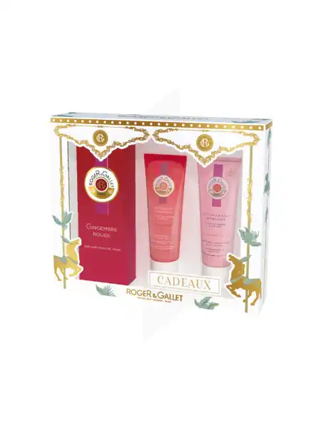 Roger & Gallet Coffret Gingembre Rouge Eau Parfumée Bienfaisante