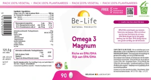 Be-life Oméga 3 1000 Magnum Caps B/90