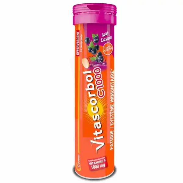Vitascorbol C 1000 Cpr Eff Cassis T/15