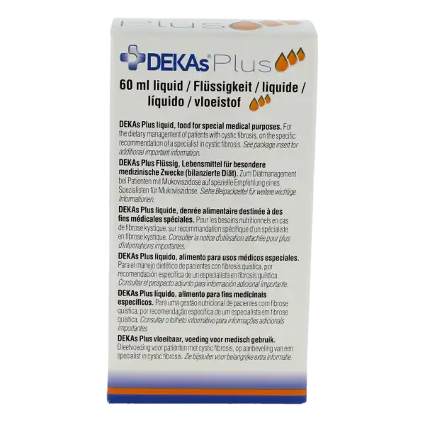 Dekas Plus Liquide Nutriment Fl/60ml Av Pipette