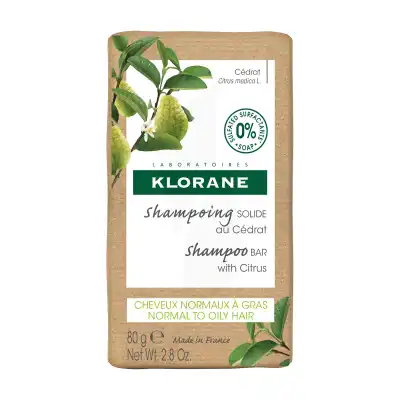 Klorane Capillaire Shampooing Solide CÉdrat B/80g à MIRAMONT-DE-GUYENNE