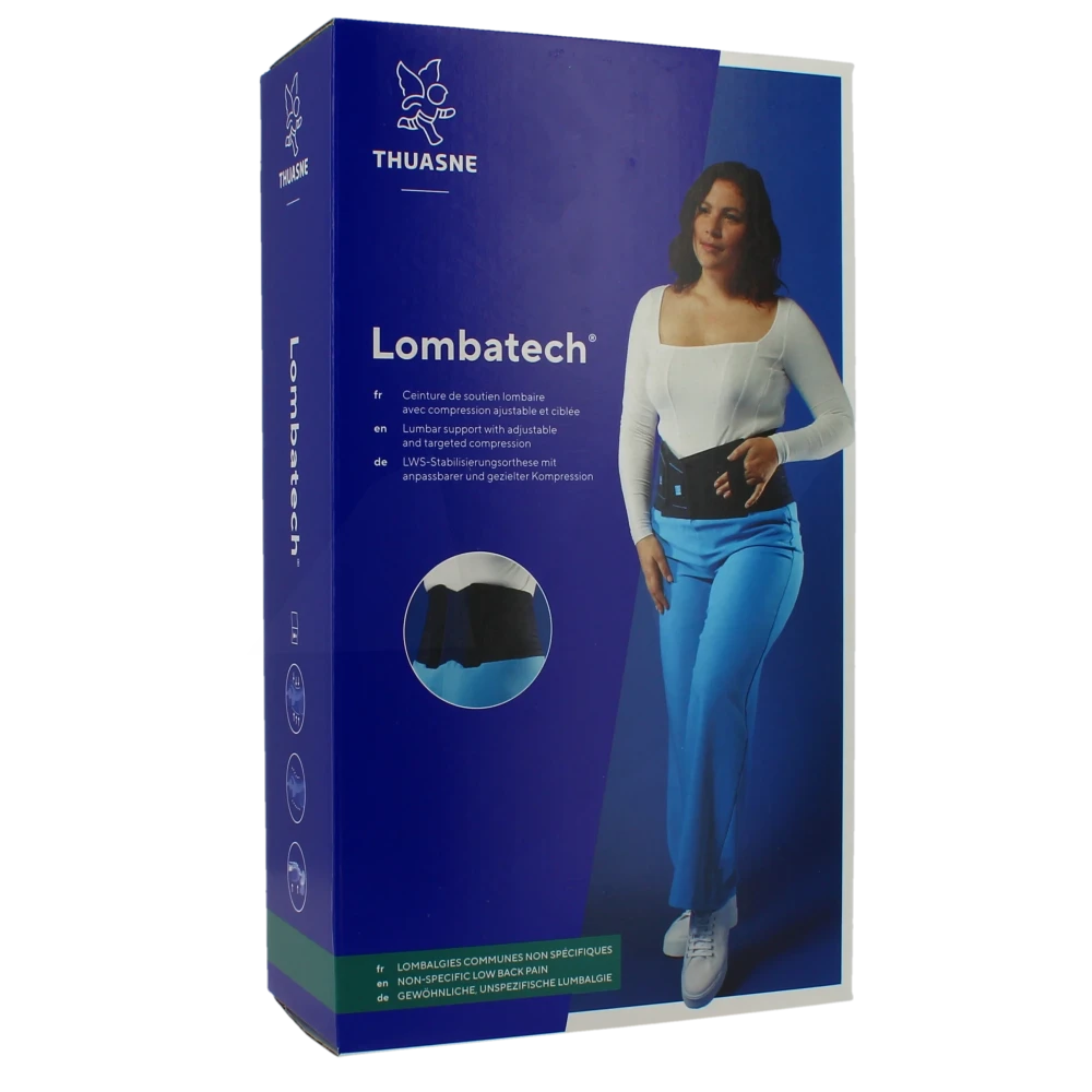 Thuasne Lombatech Ceinture Lombaire Hauteur 26cm Taille 3