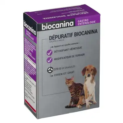Biocanina Depuratif GlÉ B/270g à Plaisir