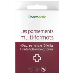 Pharmactiv Pansement Multi-formats 5 Tailles B/40