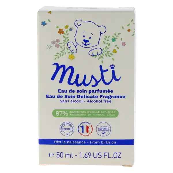 Mustela Musti Eau De Soin Parfumée 50 Ml
