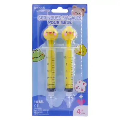 French Pharma Seringue Lavage Nasal Poussin 10ml B/2 à Sartrouville