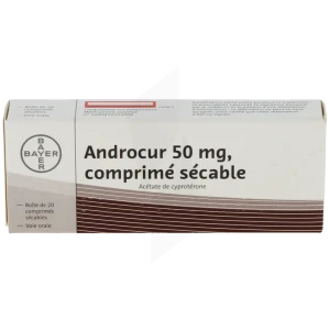 Androcur 50 Mg, Comprimé Sécable