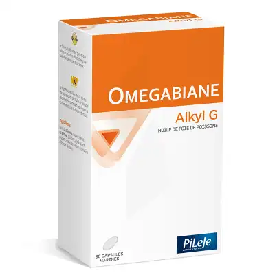 Pileje Omegabiane Alkyl G 80 Capsules Marines à TOULOUSE