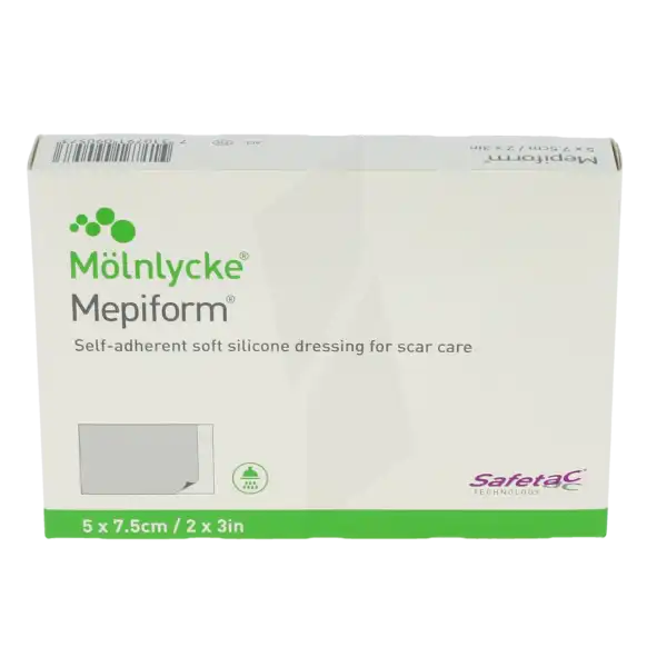 Mepiform Pans Siliconé Cicatrice 5cmx7,5cm B/5