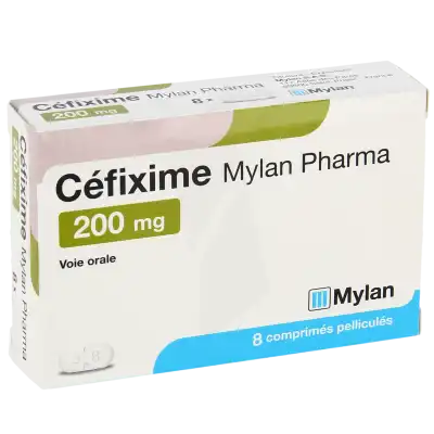 CEFIXIME VIATRIS 200 mg, comprimé pelliculé