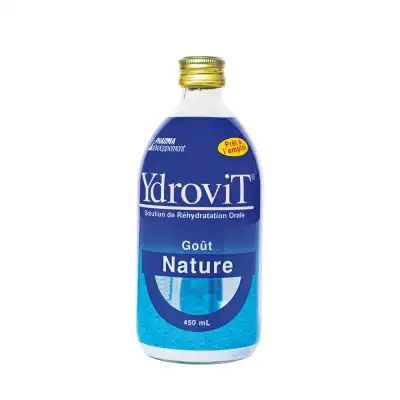 Ydrovit Solution Buvable Réhydratation Nature Bouteille/450ml à Leuc
