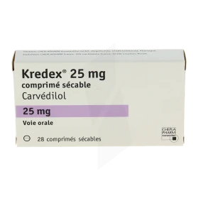 Kredex 25 Mg, Comprimé Sécable