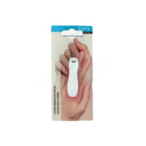 Vitry Coupe-ongles Manucure Inox Transparent Couleur