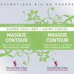 Secrets Des Fées Masque Contour Des Yeux Et Lèvres Peel-off