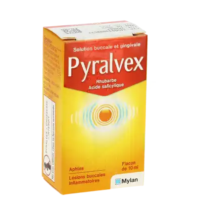 PYRALVEX, solution buccale et gingivale