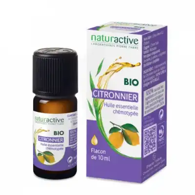 Naturactive Citronnier Huile Essentielle Bio (10ml) à MONSWILLER