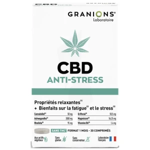 Granions Cbd Cpr Anti-stress Sommeil B/30